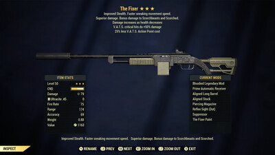 The Fixer: Bloodied 50/25 Meta Roll