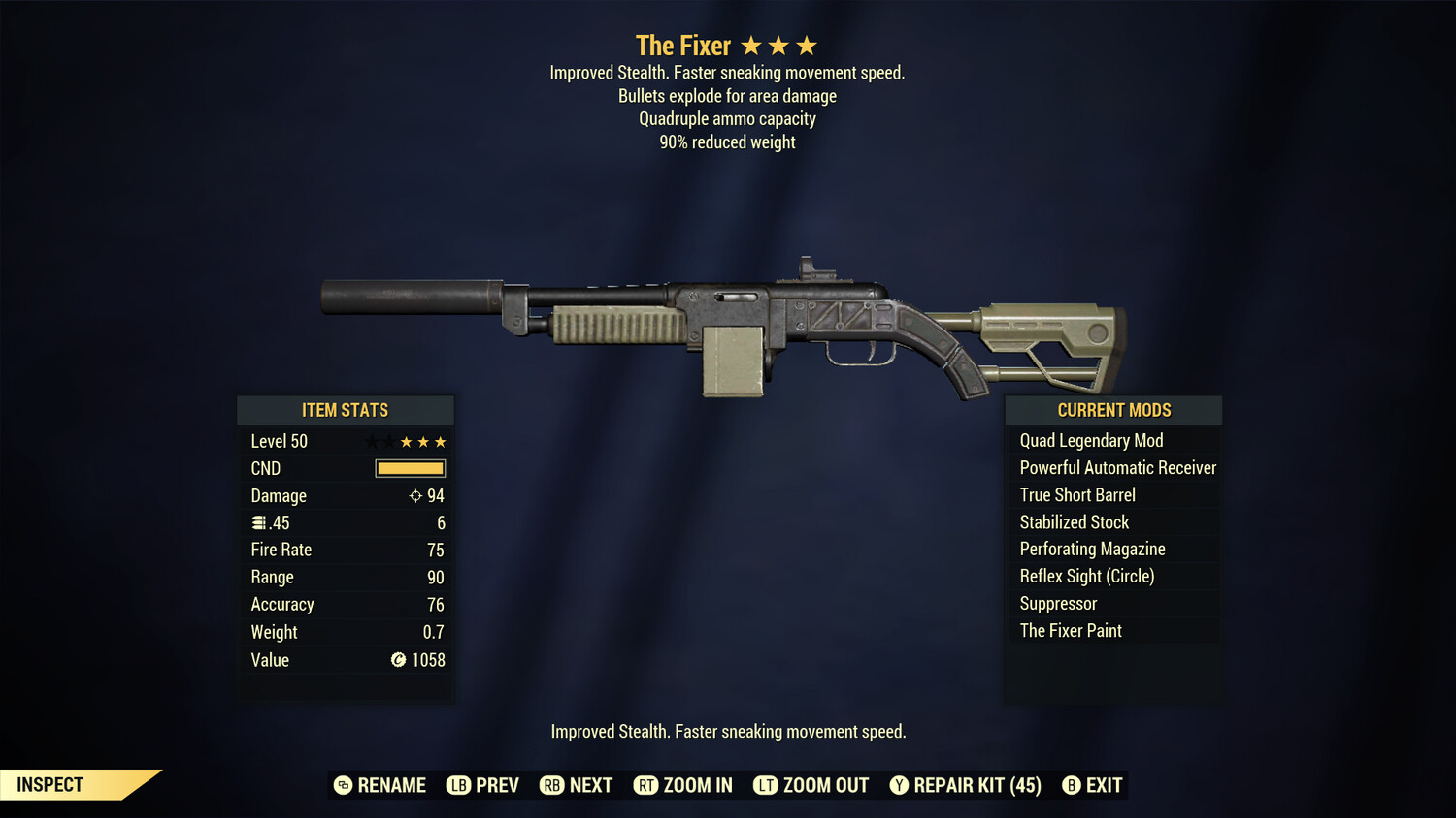 The Fixer: Quad Explosive 90