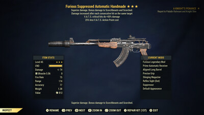 Furious 50/25 Handmade