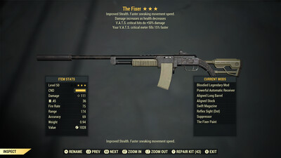 The Fixer: Bloodied 50/15c