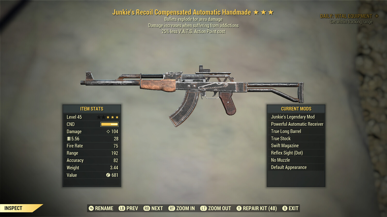 Junkie Explosive 25 Handmade