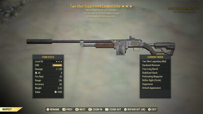 Two Shot Explosive 50 Combat Rifle