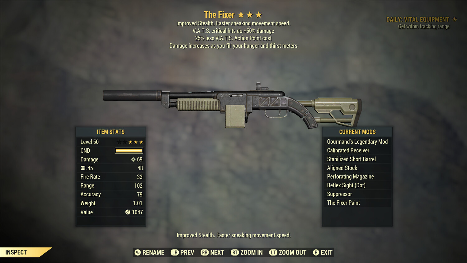 The Fixer: Gourmand 50/25