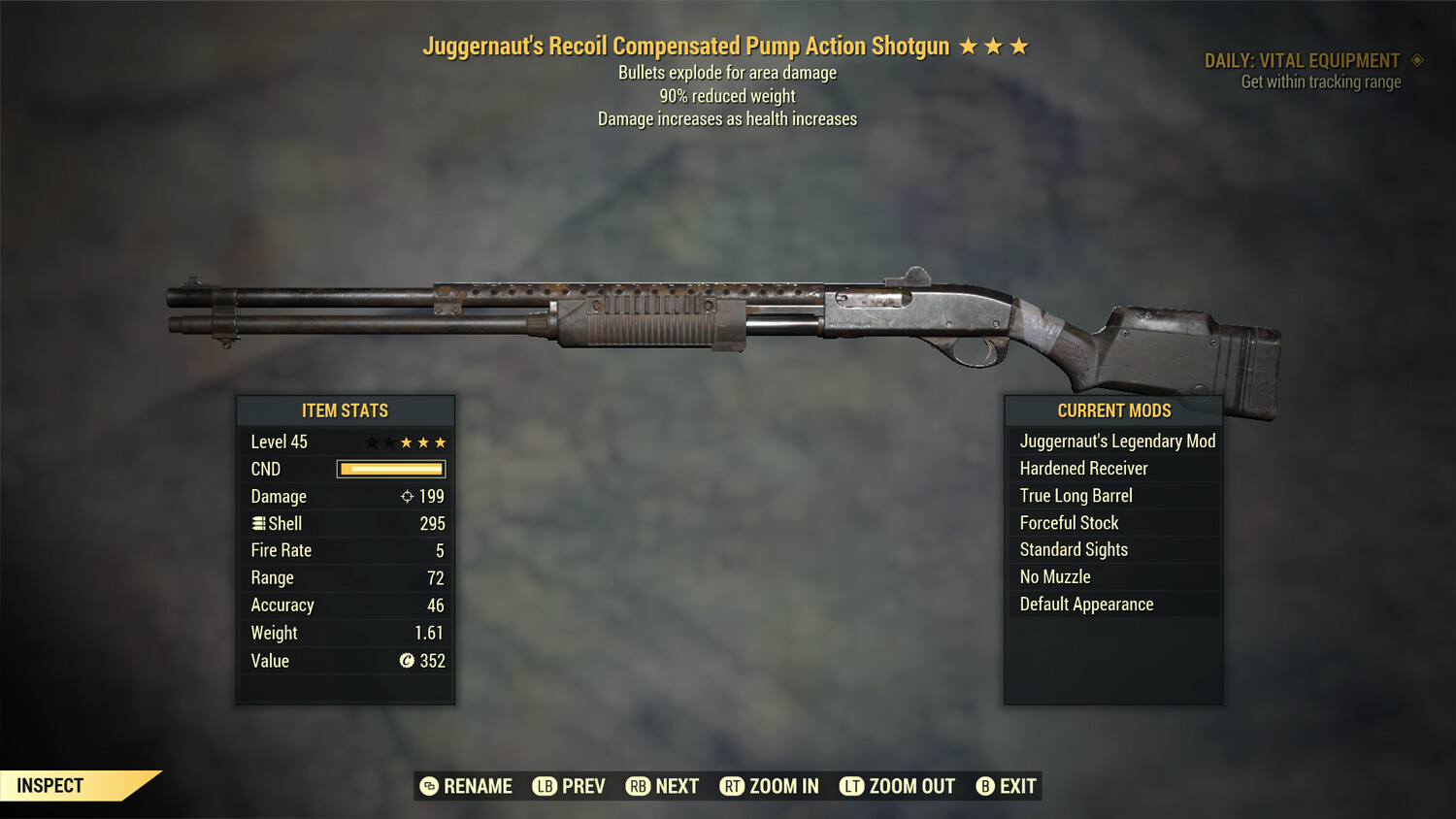 Juggernaut Explosive 90 Pump Action Shotgun