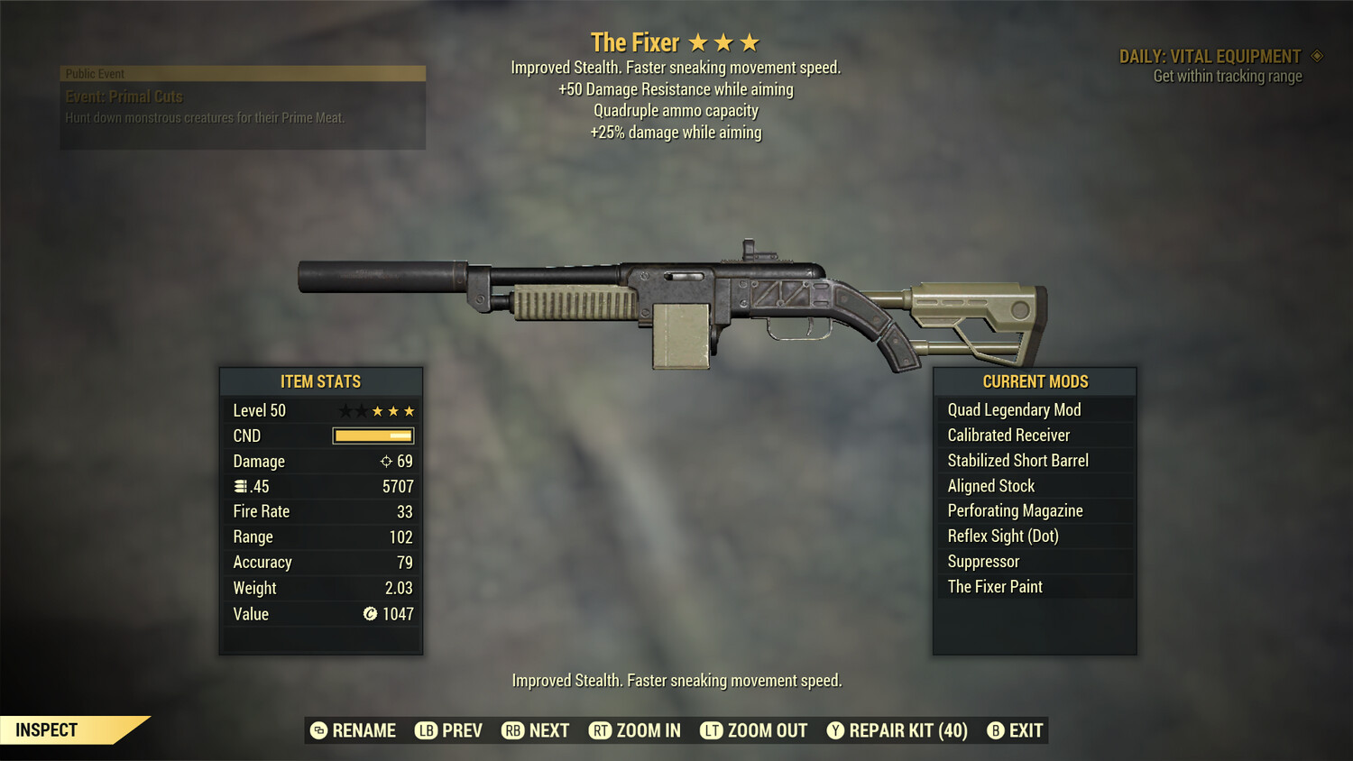 The Fixer: Quad 25/50