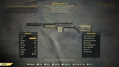 The Fixer: Quad 25/50