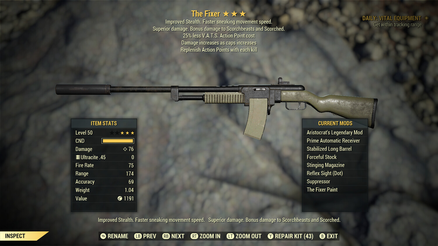 The Fixer: Aristocrat Ap/25