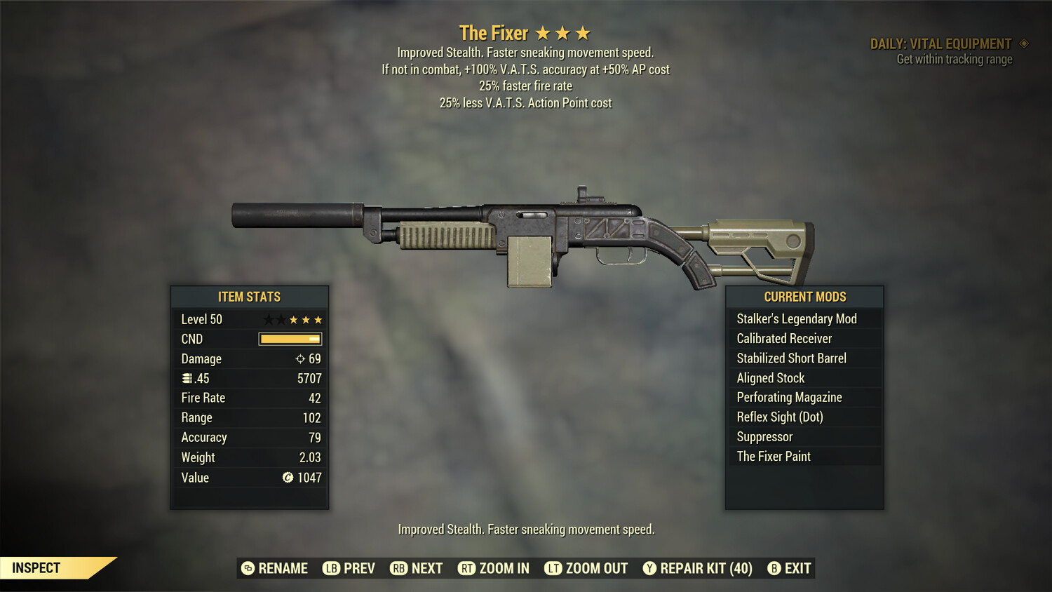 The Fixer: Stalker 25/25