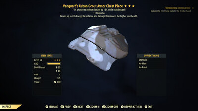 Vanguard 1C Sentinel U Scout Chest