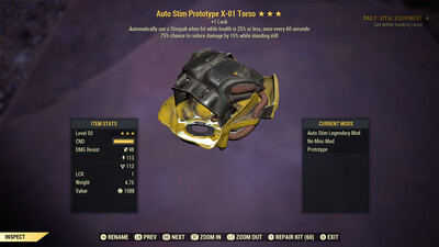 Auto Stim 1L Sentinel X01 Torso