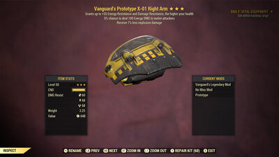 Vanguard Explosion ED X01 RA