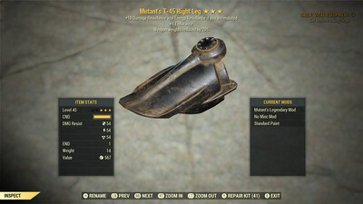 Mutant 1E WWR T45 RL