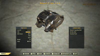 Mutant AP Sentinel T45 Torso