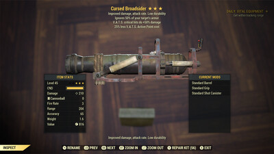 Cursed Broadsider 2021 Mole Miner Pail Reward