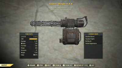 Assassins 50/25 Minigun
