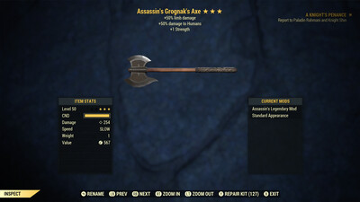 Assassins 1S LD Grognak Axe