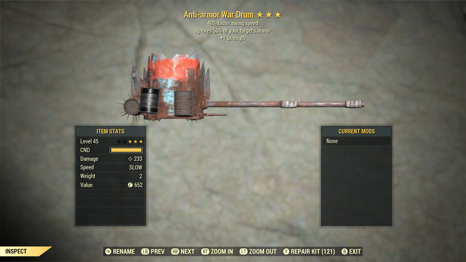Anti Armor 1S/SS War Drum