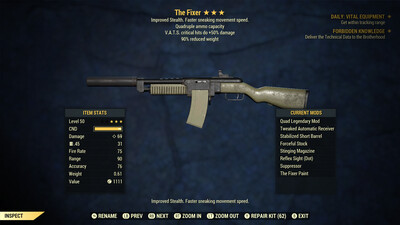 The Fixer: Quad 50/90