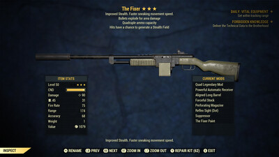 The Fixer: Quad Explosive Stealth