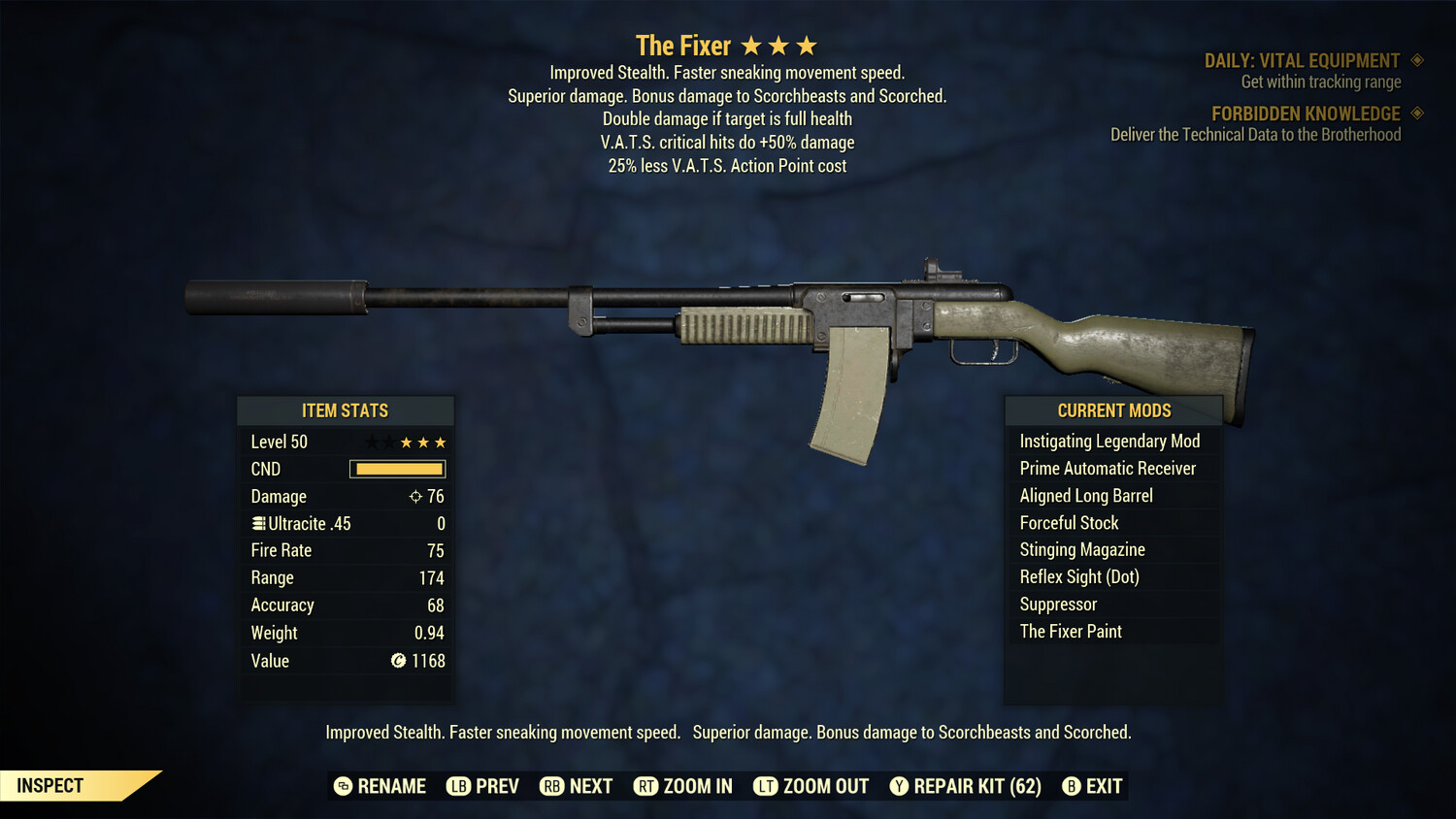 The Fixer: Instigating 50/25