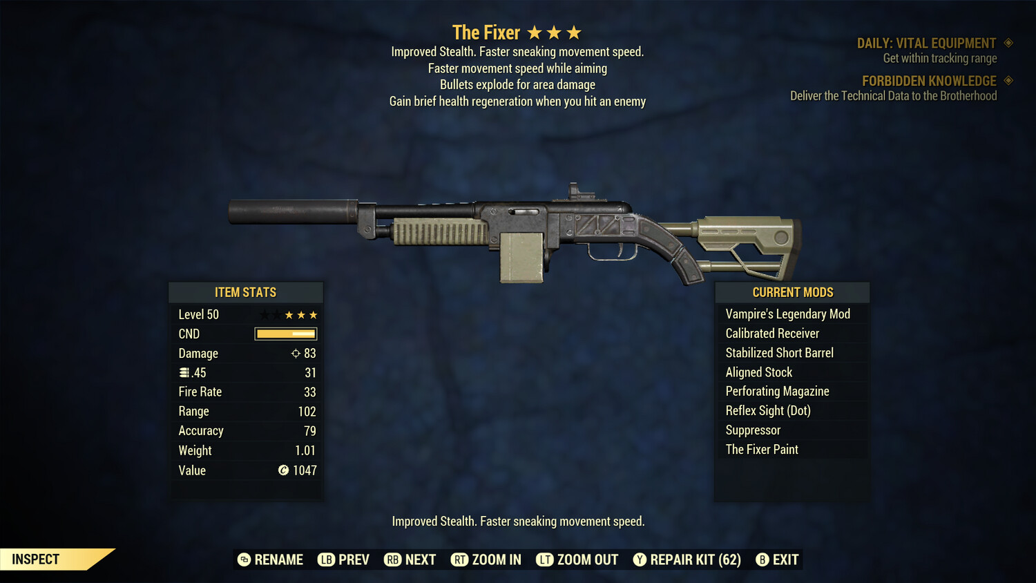 The Fixer: Vampire Explosive FMS