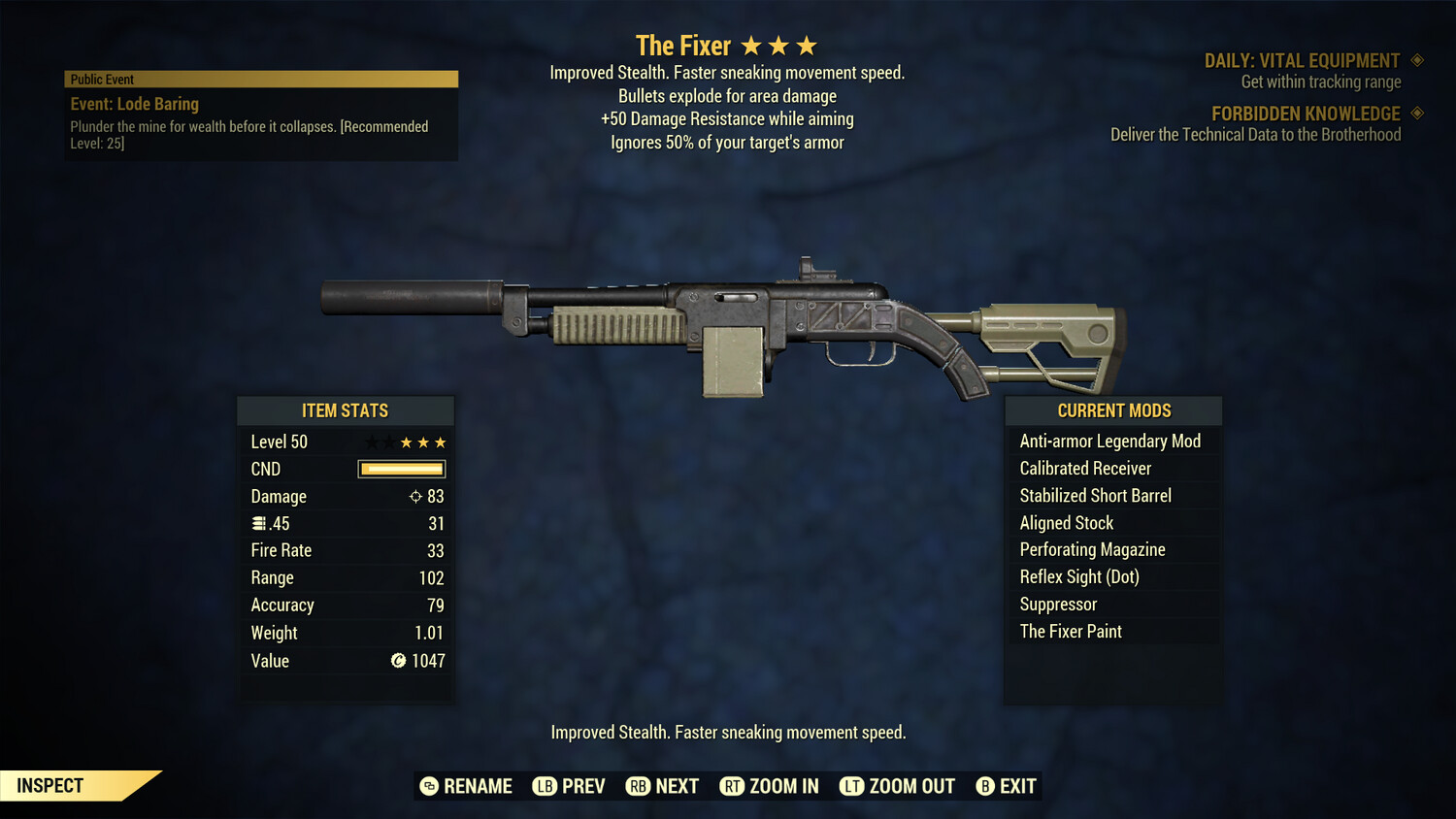 The Fixer: Anti Armor Explosive 50