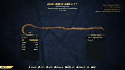 Junkie 1S/SS Shepherd Crook