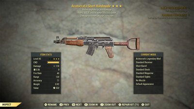 Aristocrat Explosive 15 Handmade