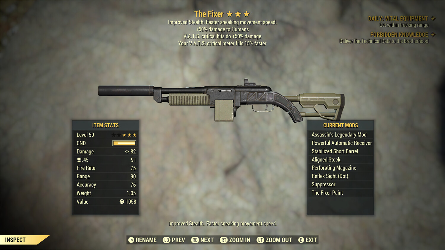 The Fixer: Assassins 50/15