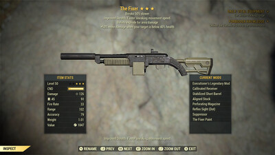 The Fixer: Executioners Explosive Durability