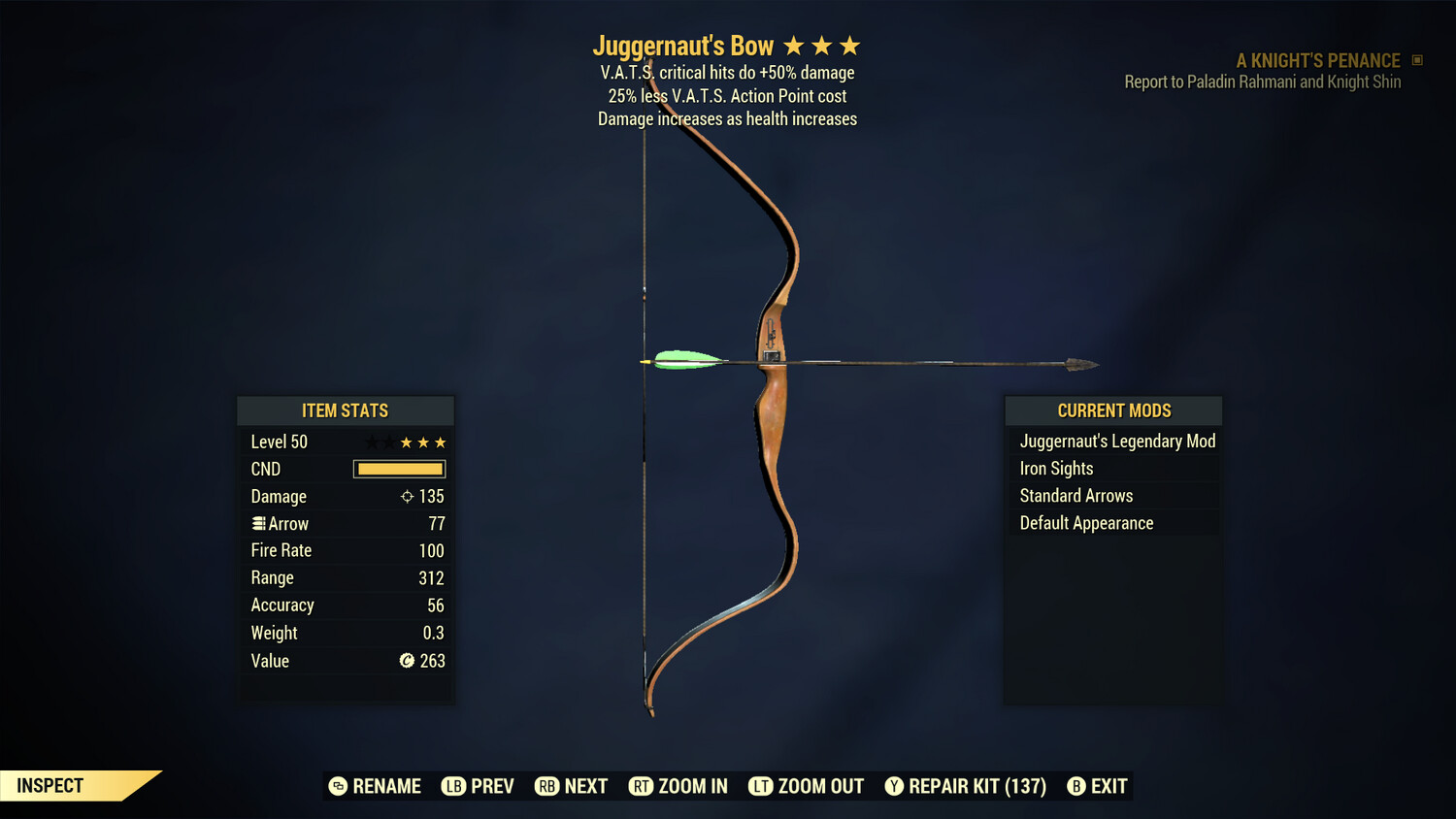 Juggernaut 50/25 Bow