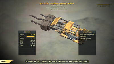 Aristocrat SS/15 Power Fist