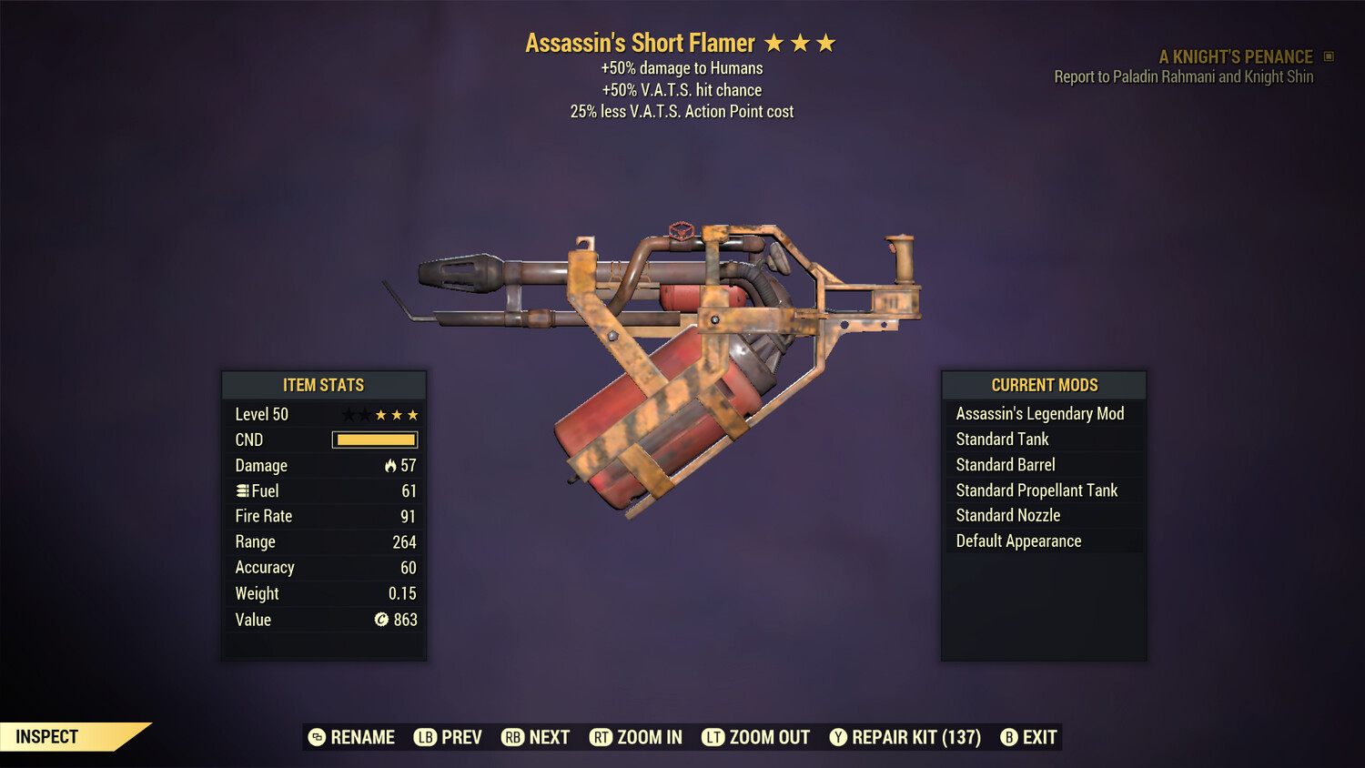 Assassin 50/25 Flamer