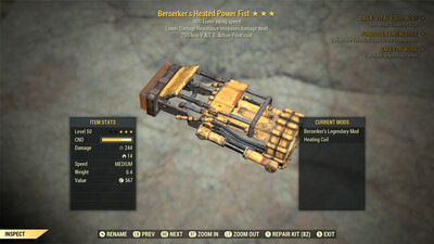 Berserkers SS/25 Power Fist