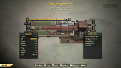 Medic 25/25 Gatling Laser