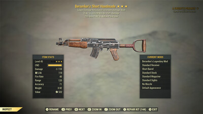 Berserkers 50/25 Handmade