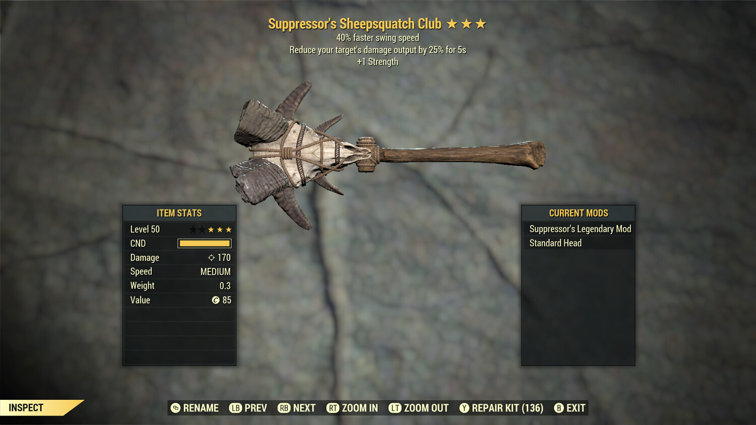 Suppressors 1S/SS Sheepsquatch Club