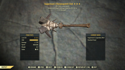 Suppressors 1S/SS Sheepsquatch Club