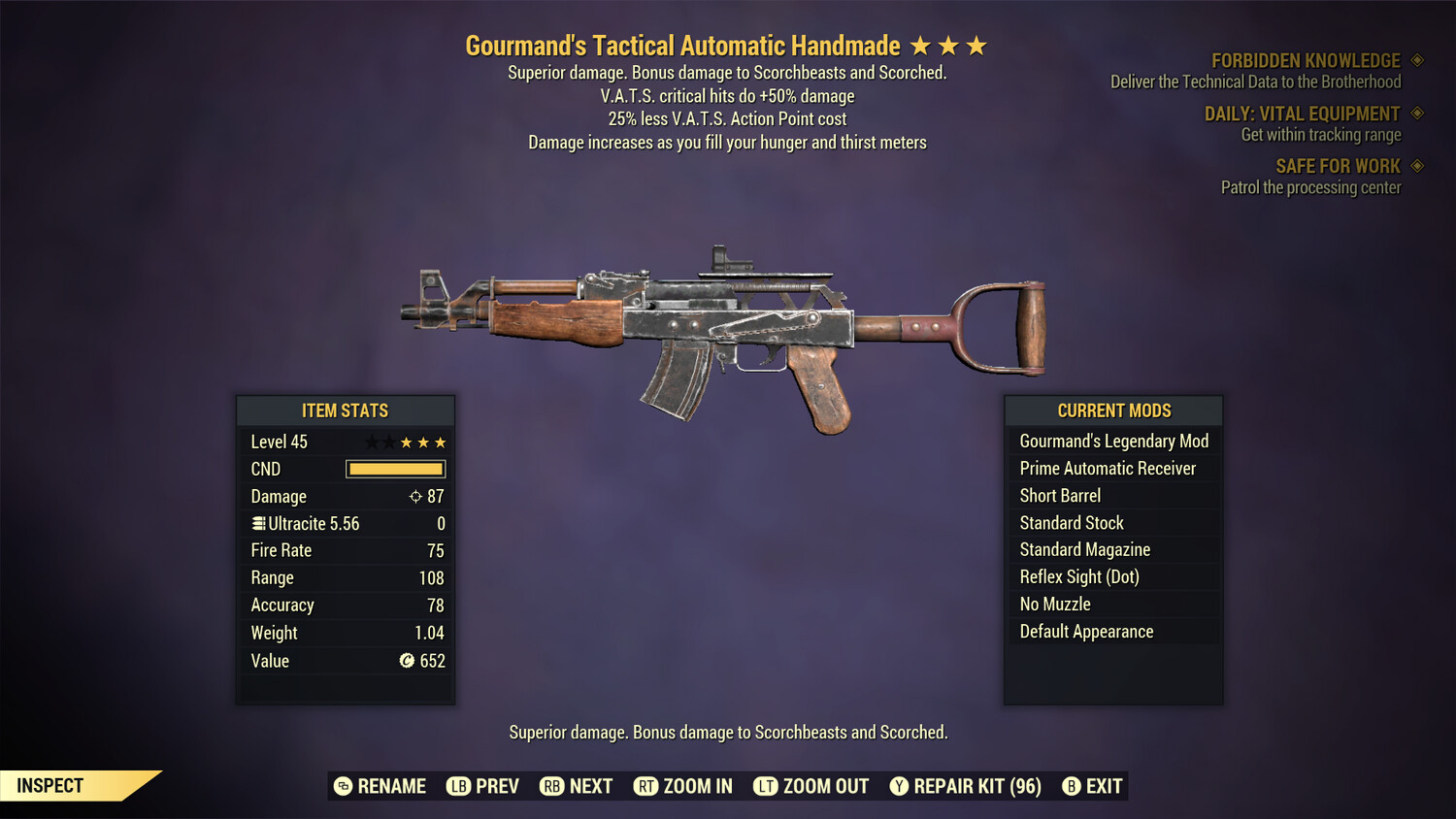 Gourmand 50/25 Handmade