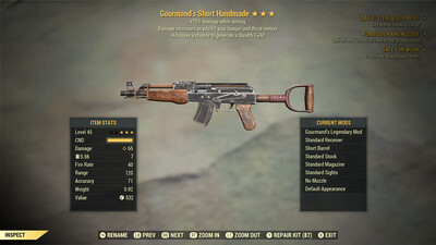 Gourmand 25A/Stealth Handmade