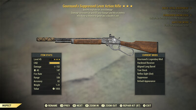 Gourmand Explosive Stealth Lever Action
