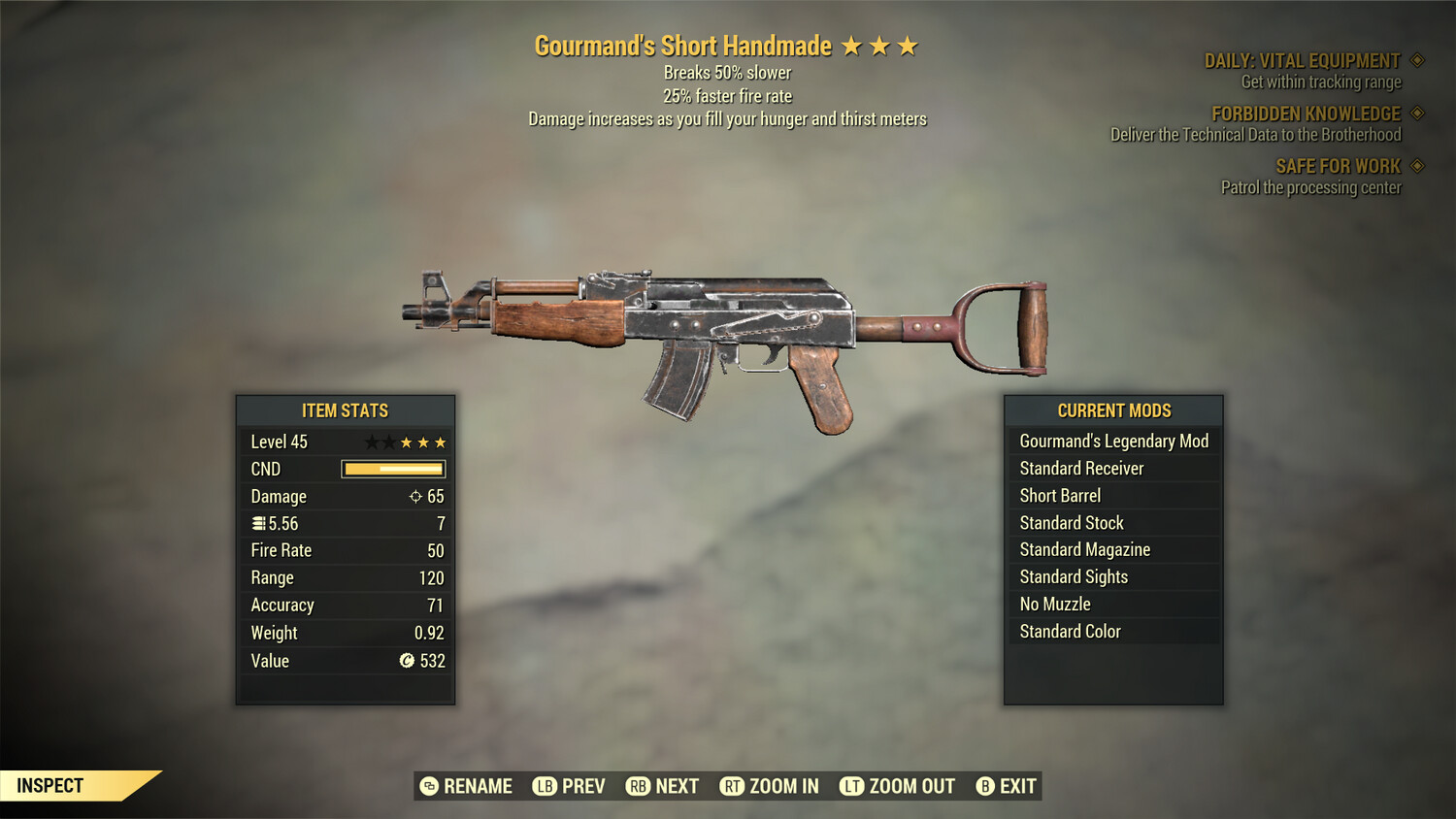 Gourmand 25/Durability Handmade