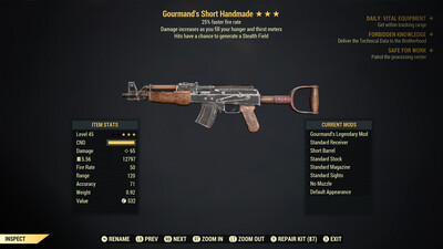 Gourmand 25/Stealth Handmade