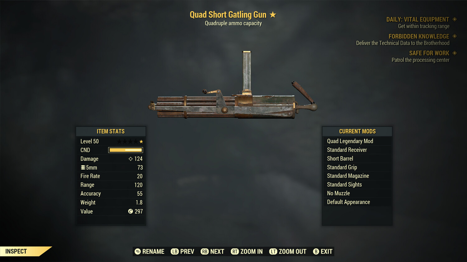 Quad Gatling Gun