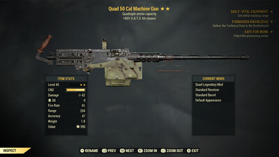 Quad 50c 50-cal Machine Gun