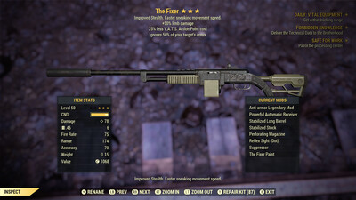 Unbreakable The Fixer: Anti Armor 50L/25