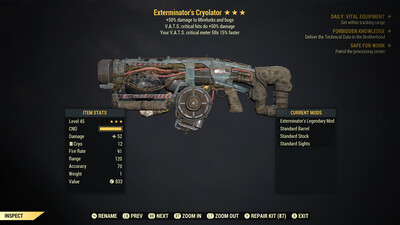Exterminator 50/15 Cryolator