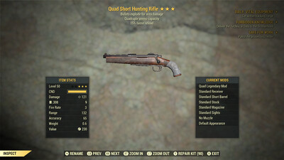 Quad Explosive 15 Hunting Rifle