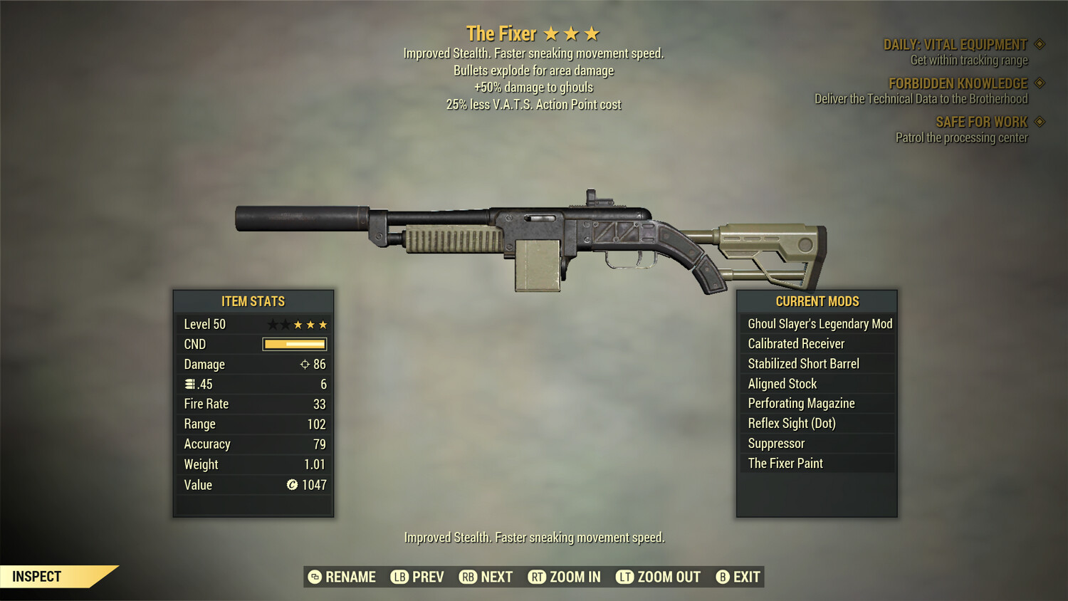 The Fixer: Ghoul Slayers Explosive 25