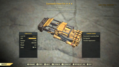 Gourmand 50/1S Power Fist